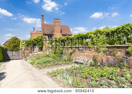 garden of Hatfield House, Hertfordshire, England
