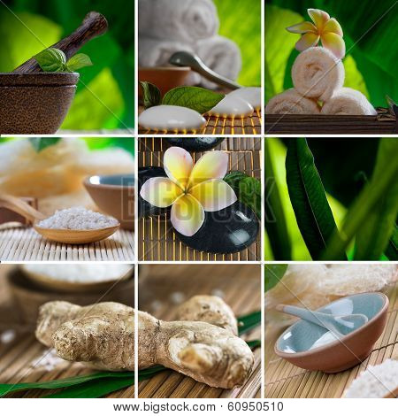 spa collage