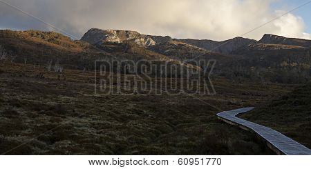 Track to Cradle falls