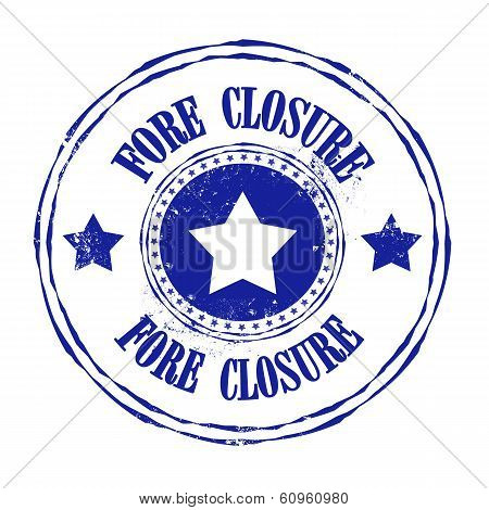 Fore Closure Stamp