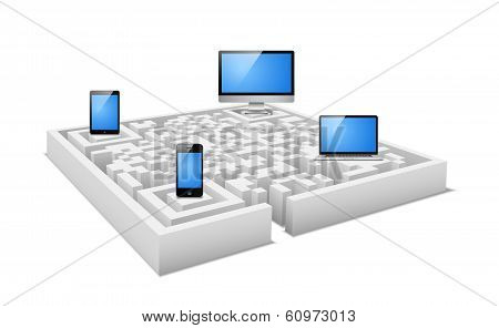 digital labyrinth