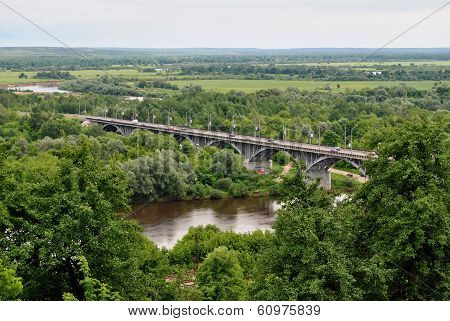 Bridge in Vladimir, Russia