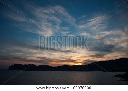 Sunset in Mallorca, Balearic Islands Spain