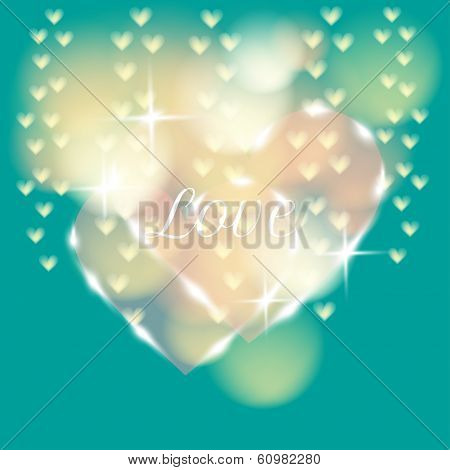 vector blurry background with bokeh