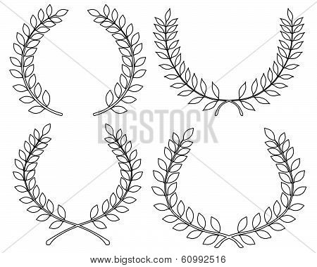 laurel wreaths