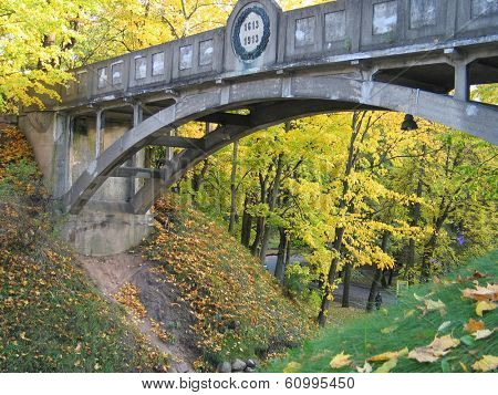 Devil's bridge in Tartu, Estonia