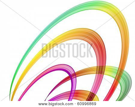 colorful abstraction on white background - !chek my gallery for more!