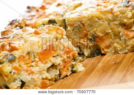 Vegetable frittata