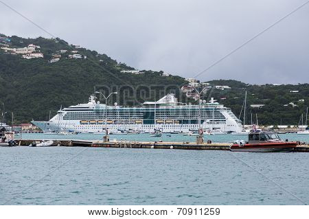 Coast Guard And Cruise Ship