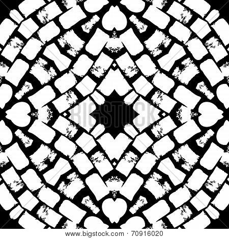 Hand painted vector seamless pattern