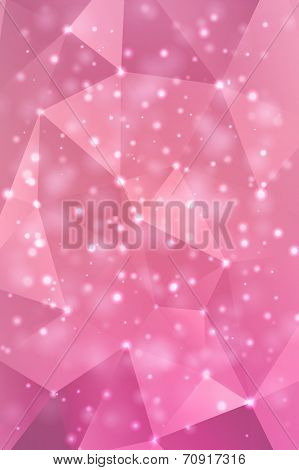 Abstract polygonal background