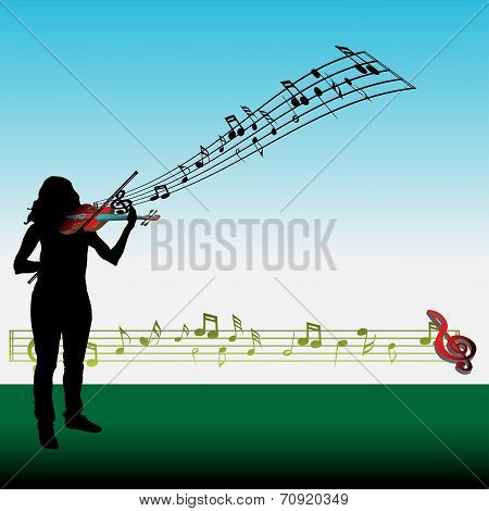 Violin player
