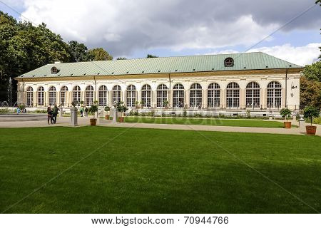 Old Orangery In Lazienki In Warsaw