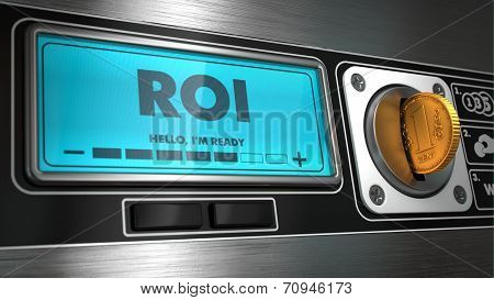 ROI on Display of Vending Machine.