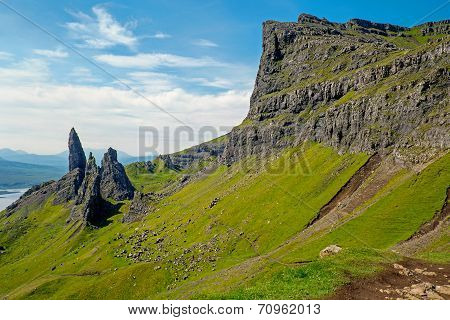 Panorama of the Old Man of Storr