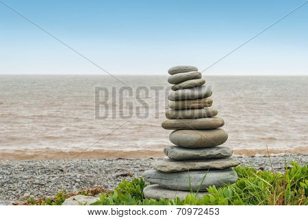 Stone Sculpture Inukshuk