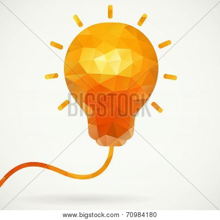 Polygon Light Bulb