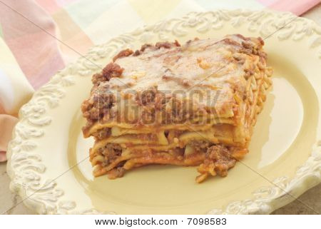 Lasaña de carne casera