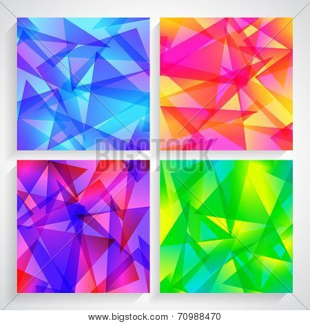 Fractal Abstract Background Set Of Fractal Abstract