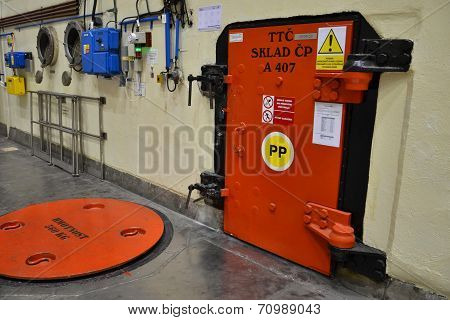 Nuclear Reactor Hall In A Power Plant