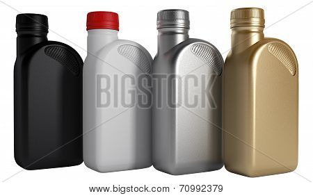 Motor oil bottle