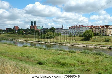 Cathedral And Other Buildings In Poznan, Poland