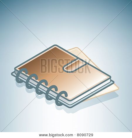 Hnědá Ringbook