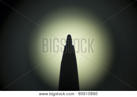 Ballpoint Biro Pen Silhouette Photo