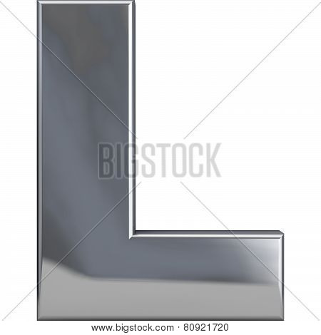 Metal Letter L