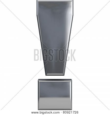 Metal Exclamation Point