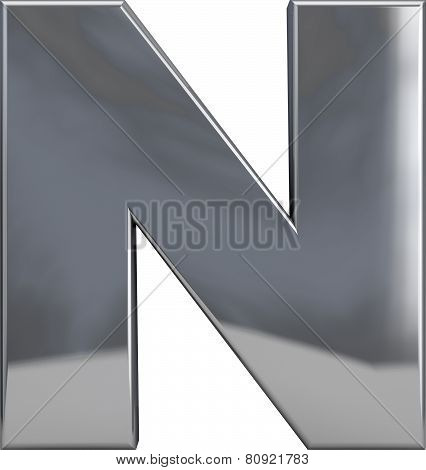 Metal Letter M