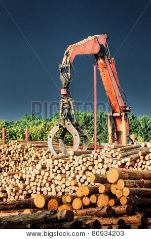 Loading Machine At Work