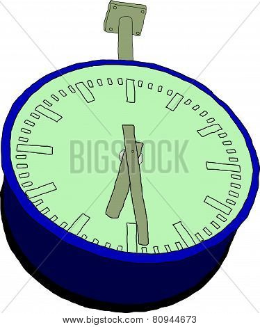 Cartoon clock