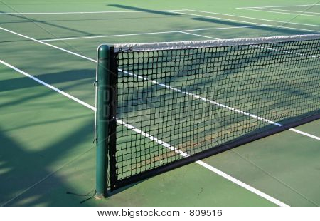 net Tennisplatz