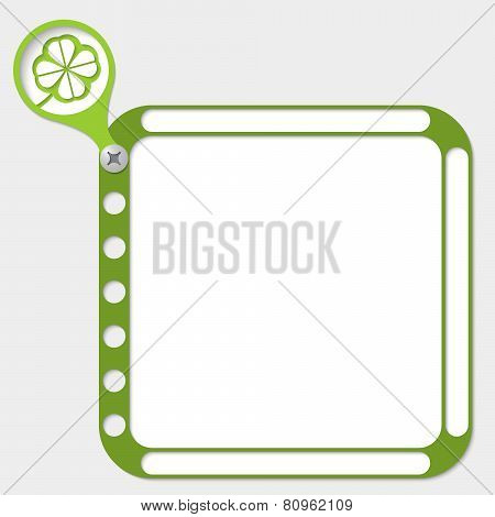 Frame And Cloverleaf