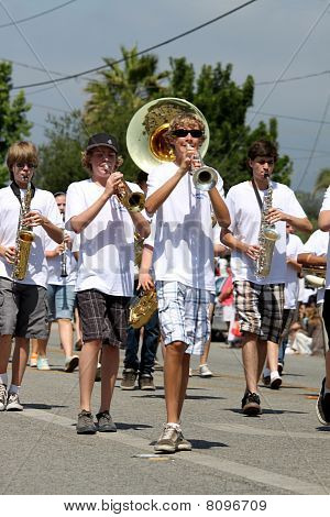 Ojai de 4 de julho desfile 2010
