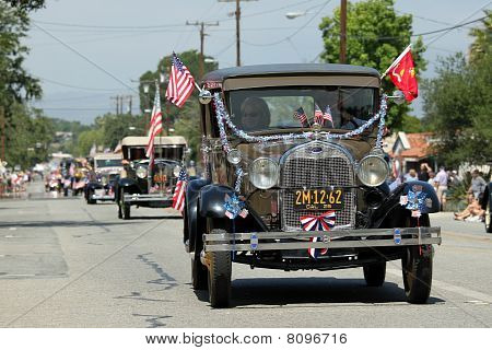 Ojai de 4 de julho desfile 2010