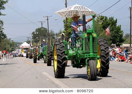 Ojai de 4 de julho desfile 2010