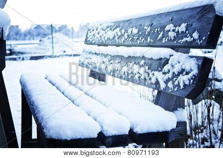 Winter And Snow Conceputal Image.