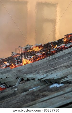 A Fire In A Warehouse At 108 Frolovska