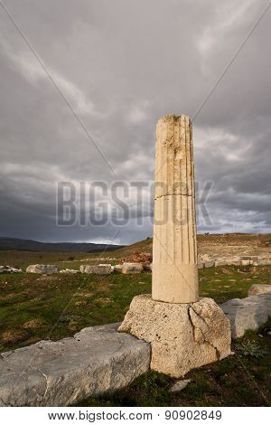 Remains Of Ionic Column