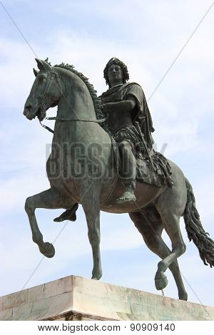 Bronze Statue Of Louis Xiv