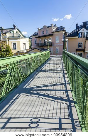 Old Bridge At Traun River - Bad Ischl