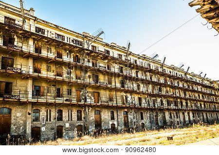 The Old Structures Of The Port Of Trieste