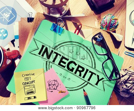 Integrity Attitude Belief Fairness Trustable Concept