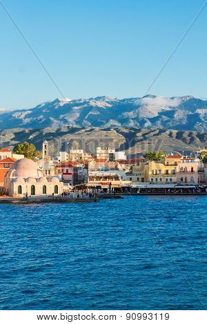 venetian habour of Chania, Crete, Greece
