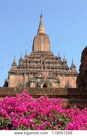 Sulamani, old Buddhist temples and pagodas in Bagan, Myanmar