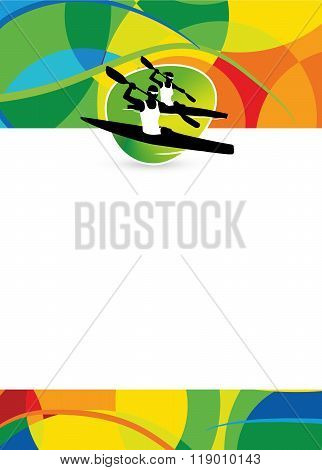Kayak Sport Background