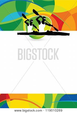 Kayak Sport Background