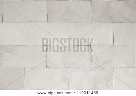 White stone wall for background designinterior vintage of the cafe.